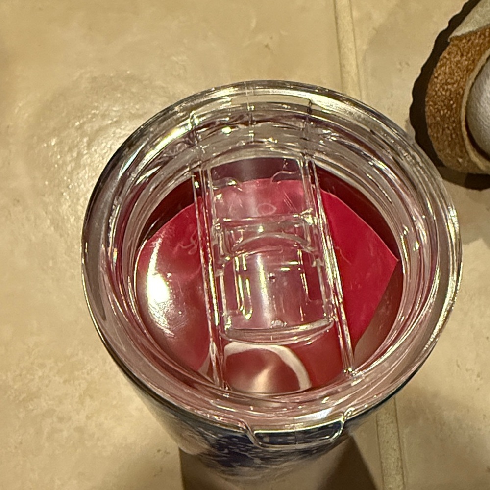 Lilly Pulitzer Blue and Pink Tumbler - Picture 2 of 5
